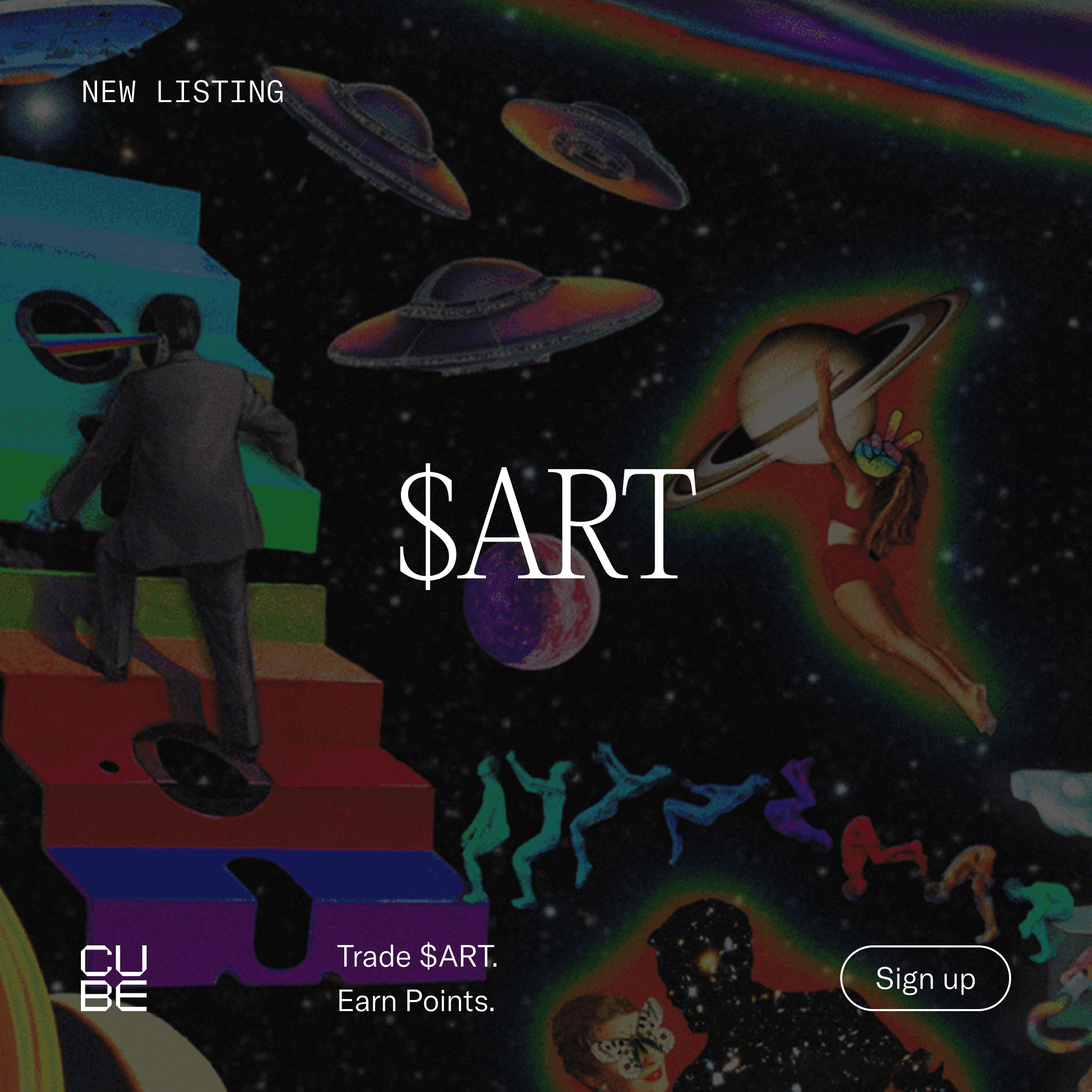 Cube x $ART Rewards Campaign Cube x $ART Rewards Campaign