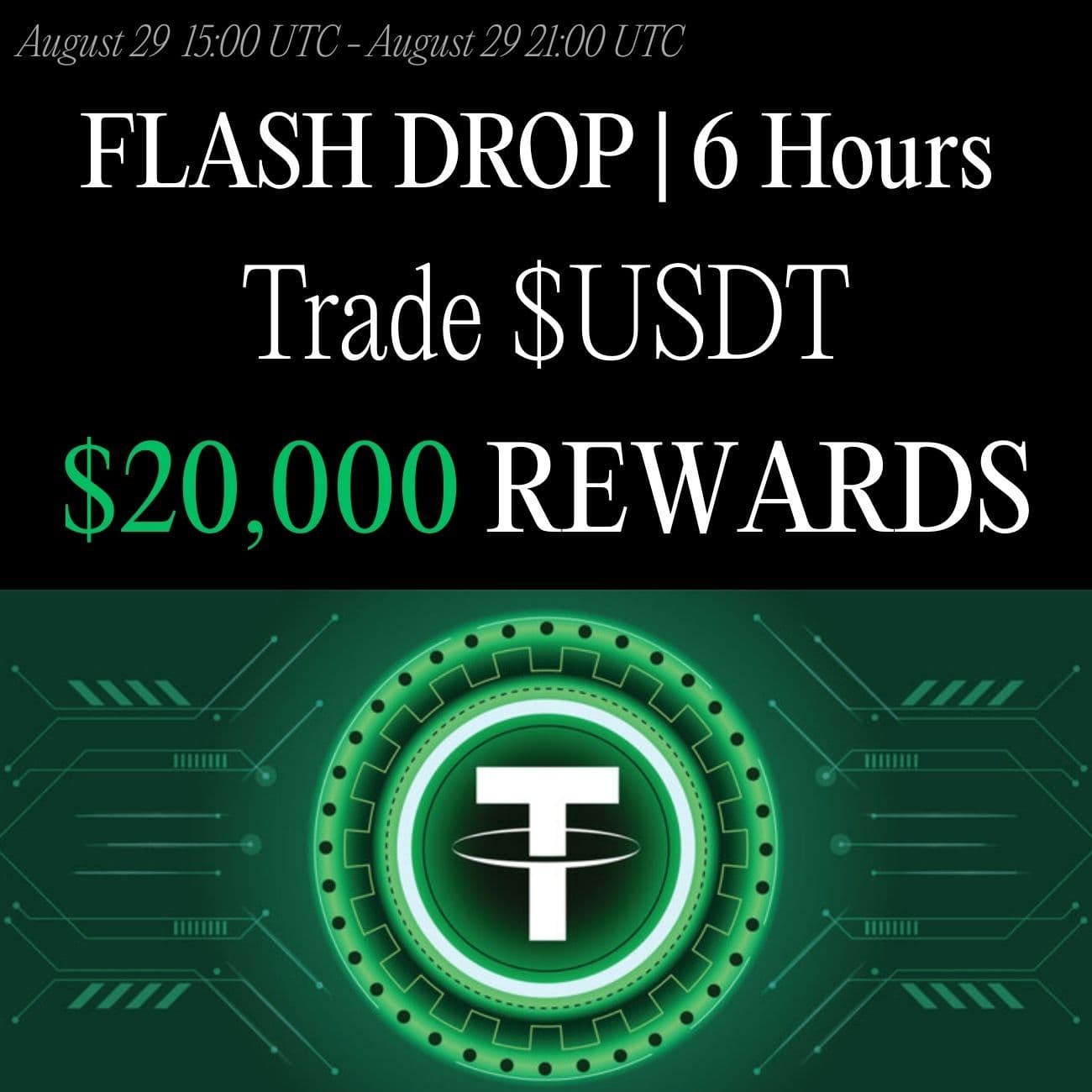 $20,000 Rewards: Trade USDT $20,000 Rewards: Trade USDT