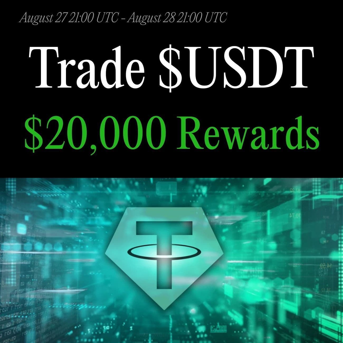 $20,000 Rewards: Trade USDT $20,000 Rewards: Trade USDT